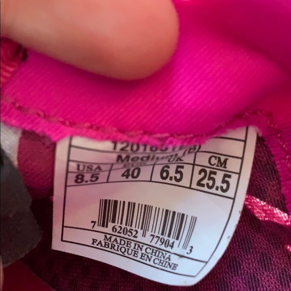 Brooks PR Sprint Track Black Pink Cleats Sz 8.5 - Picture 4 of 6